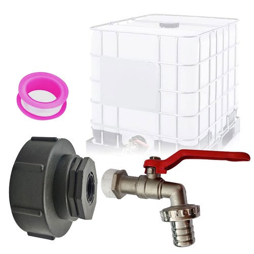 Ibc tank tap adapter - tap, x