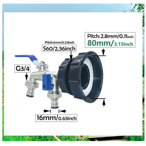 Ibc water tank tap - ibc,