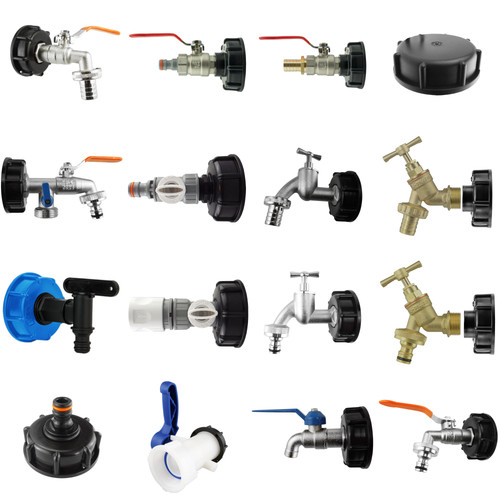 Ibc tank tap adapter - ibc,