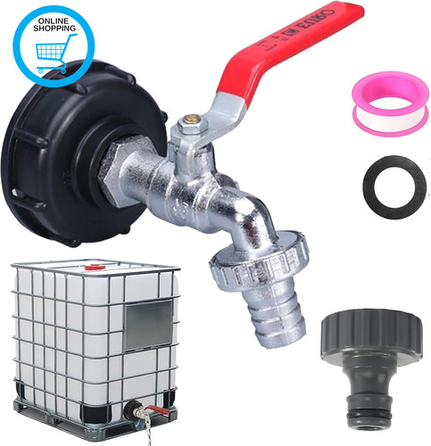 Ibc tank tap adapter - ibc,
