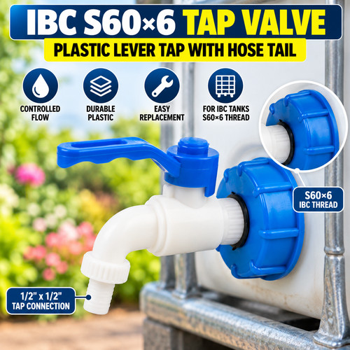 Ibc tank tap s60x6 - tap, 2