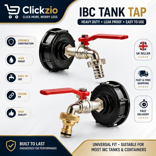 Ibc tank tap - tank, adapter