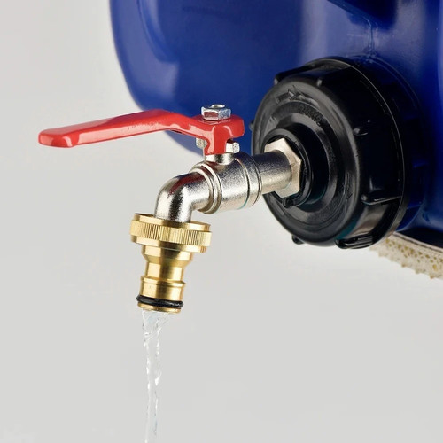 Ibc tank tap adapter - ibc,