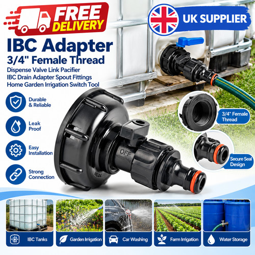 Ibc tank adaptor - ibc, connector