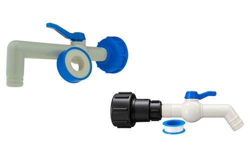 Ibc tank adapter tap - ibc,