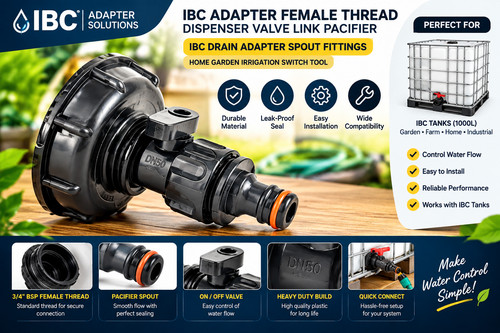 Ibc tank adaptor connector - ibc,