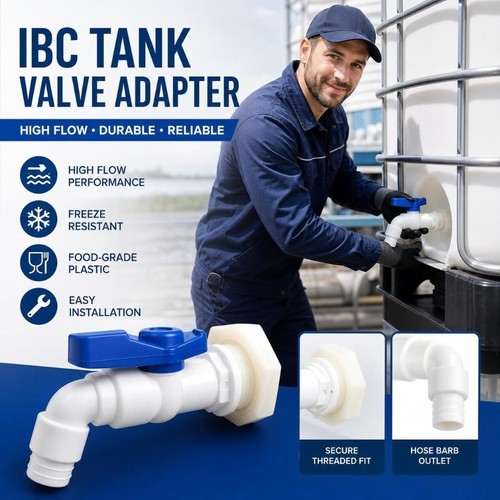 Male thread ibc tank - ibc,