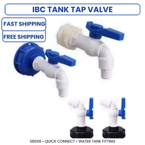 Ibc tank tap valve - ibc, s60x6