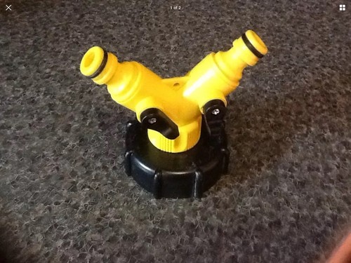 Ibc tank water butt splitter - ibc,