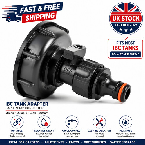 Ibc tank adaptor connector - ibc,